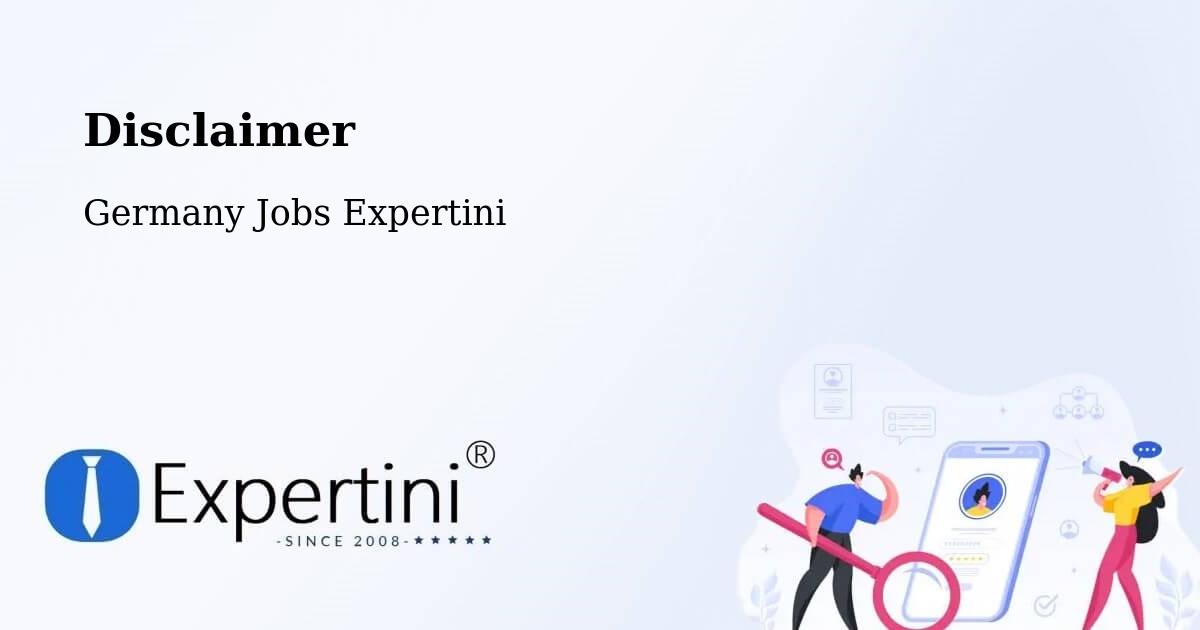 Disclaimer – Klotten - Germany Jobs Expertini