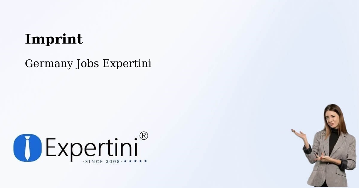Imprint - Germany Jobs Expertini