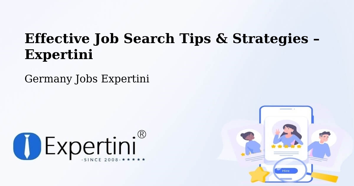 Job Search Tips & Strategies for Job Seekers – Klotten - Klotten, Germany Jobs Expertini